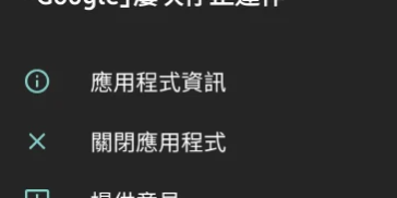 GOOGLE屢次停止運作